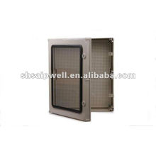 ABS Transparent Cover Outdoor Waterproof Distribution Box with a lock for ammeters , power supplies